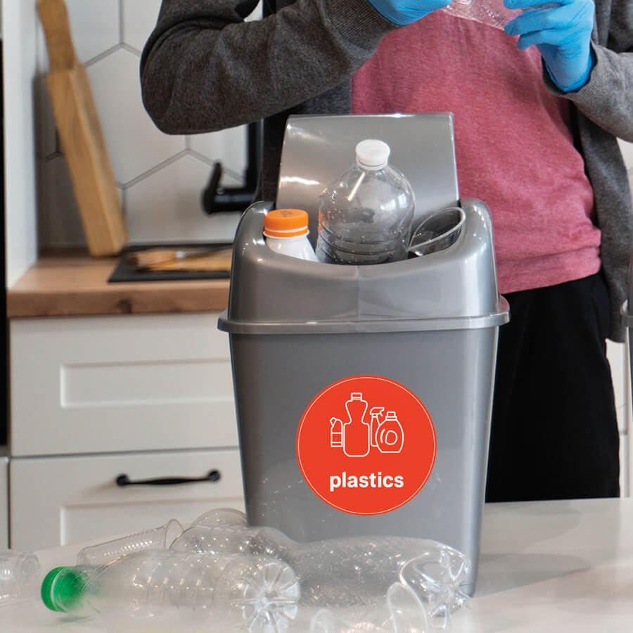 food waste stickers