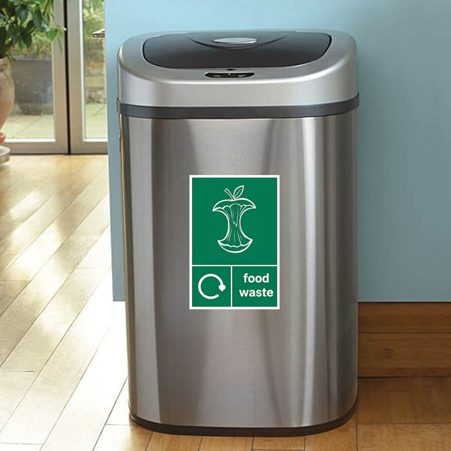 food waste stickers