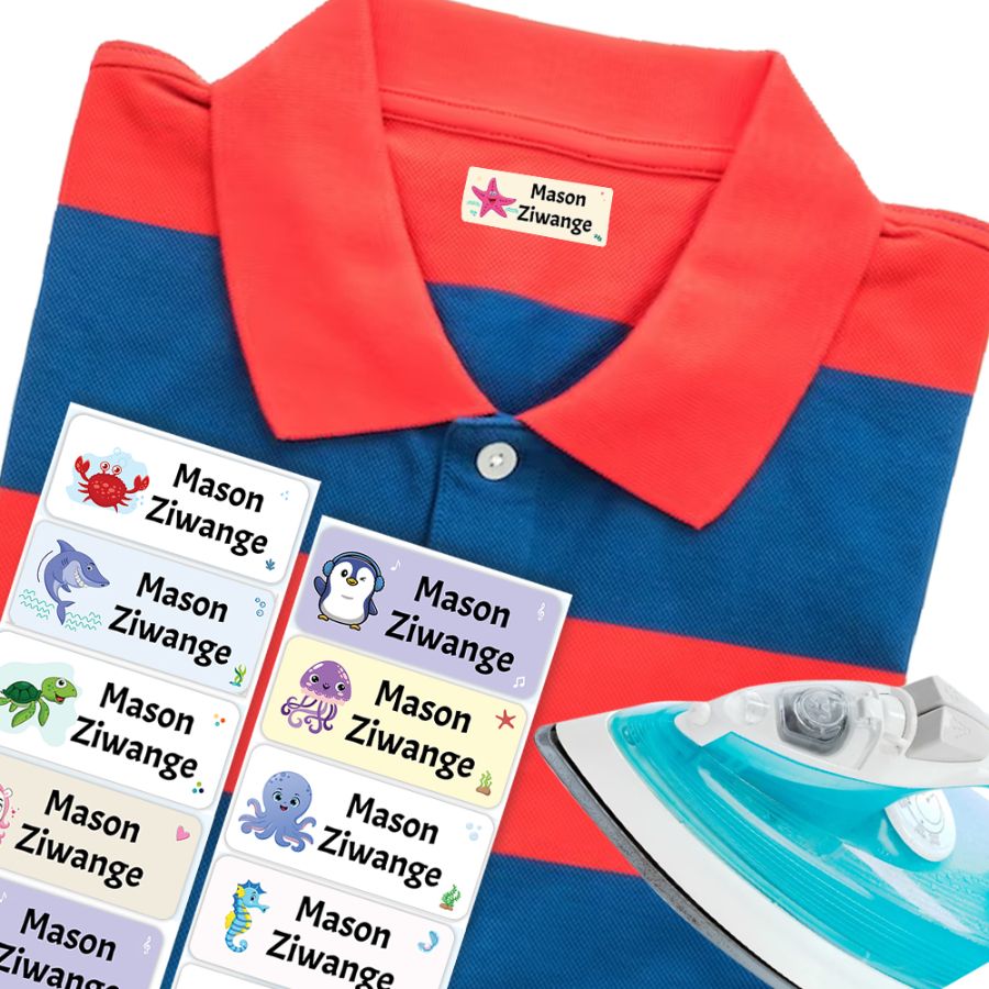 Iron On Label - Standard - Designer