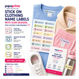Stick On Clothing Name Labels