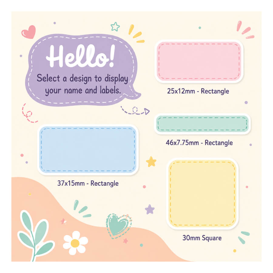 Stick On Labels Image 9