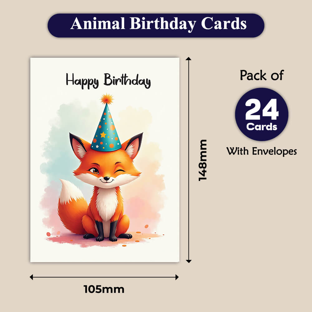 birthday card pack