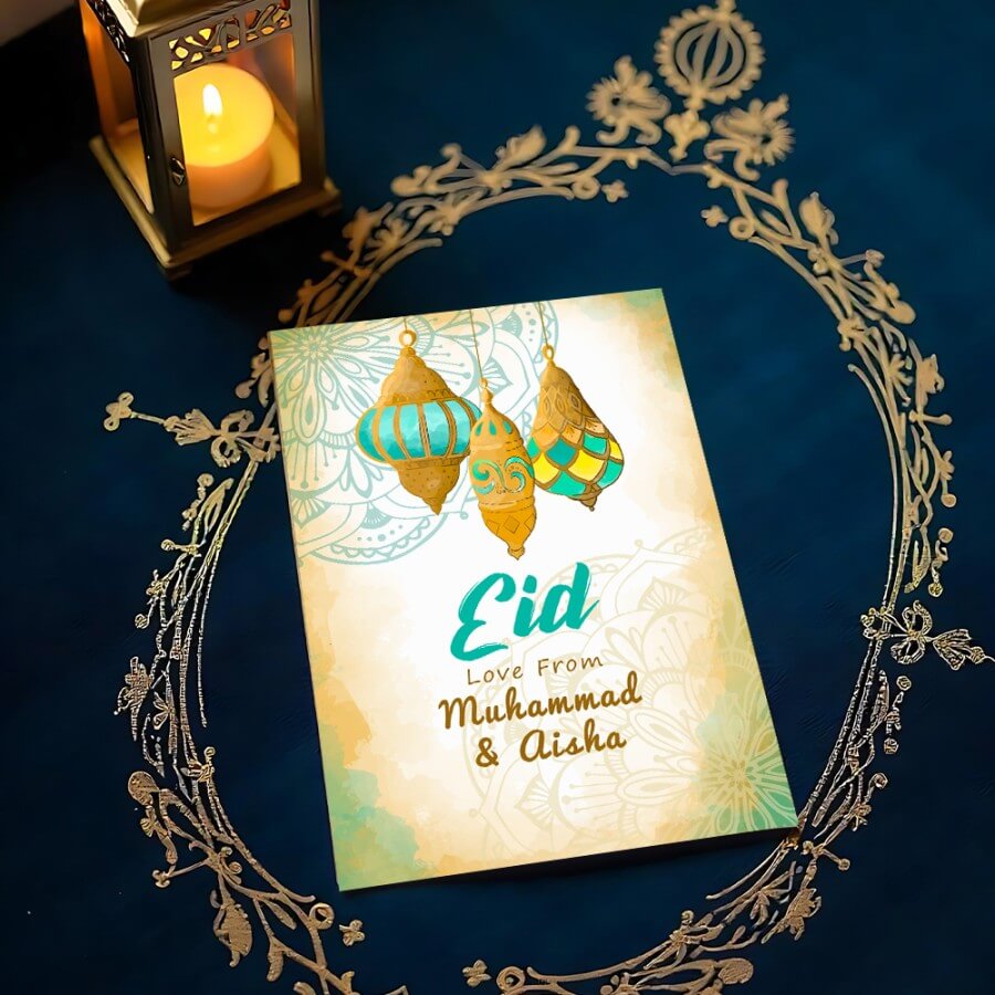 Eid greeting cards