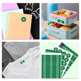 Jumbo Name Labels Pack - Plain Colours