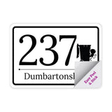 Unique Monkey Personalised Bin Stickers