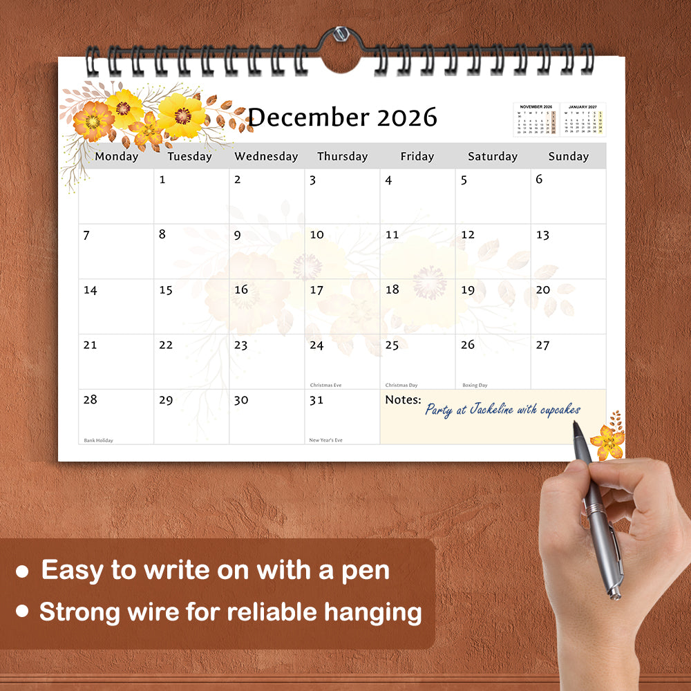home and office calendar