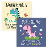 Cute Dinosaur Cards for Family