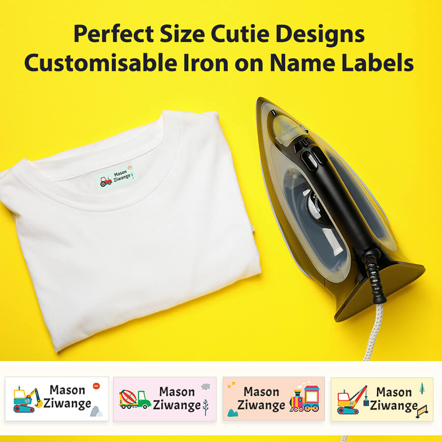 Iron On Label - Standard - Designer