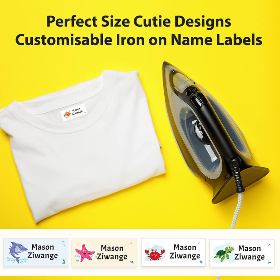 Iron On Label - Standard - Designer