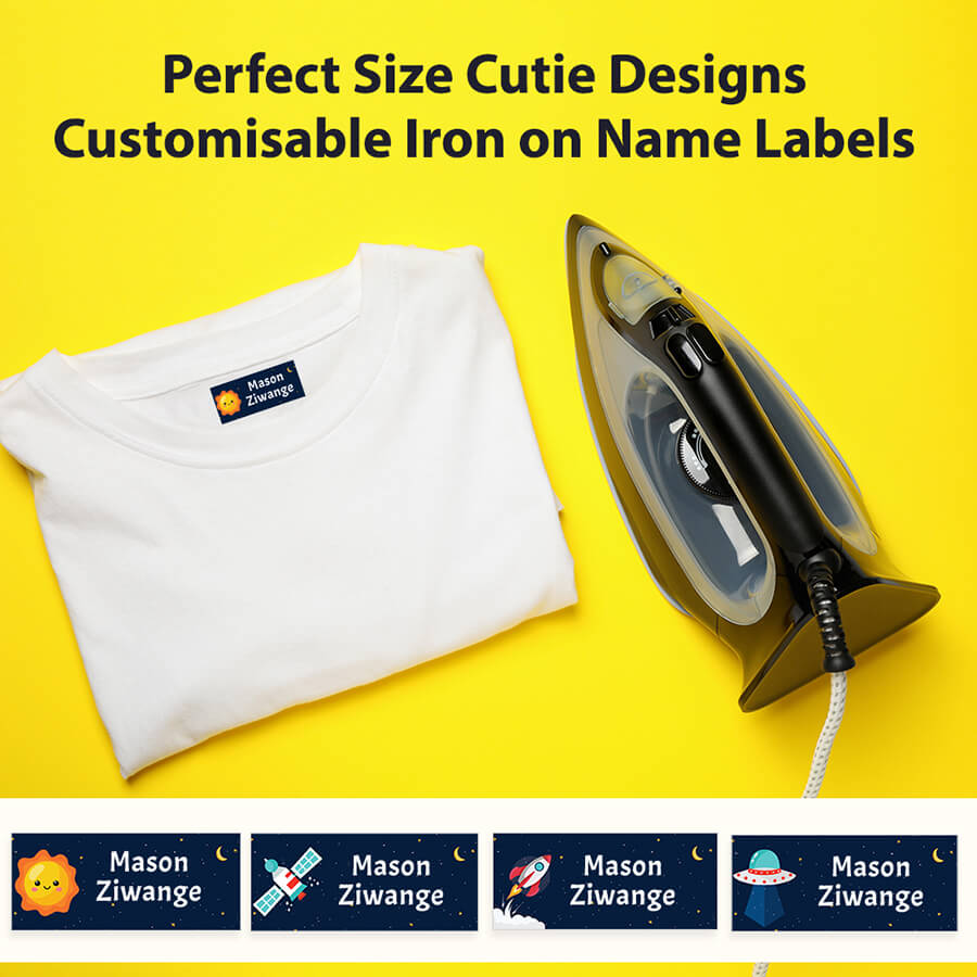 Iron On Label - Standard - Designer