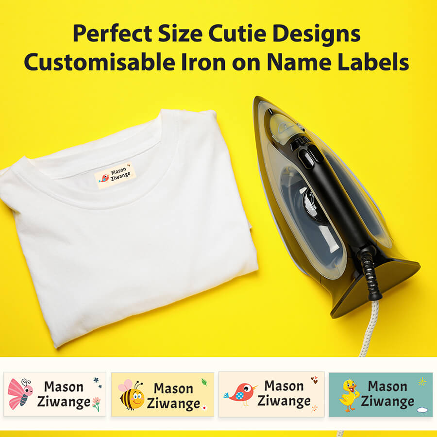 Iron On Label - Standard - Designer