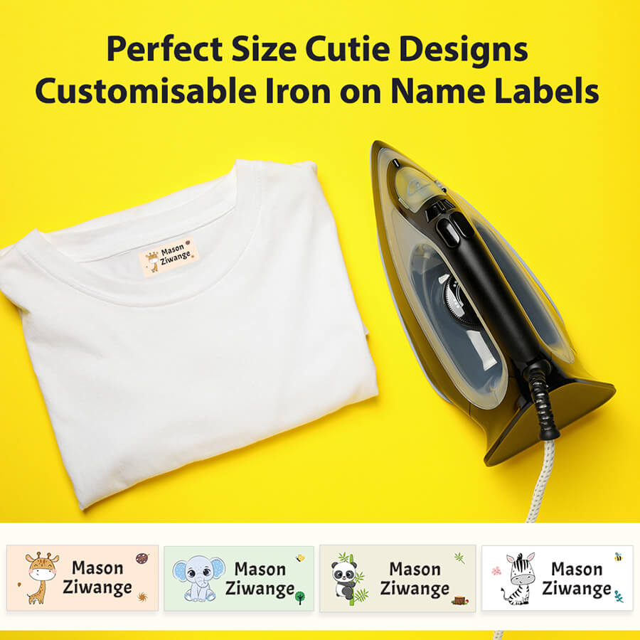 Iron On Label - Standard - Designer