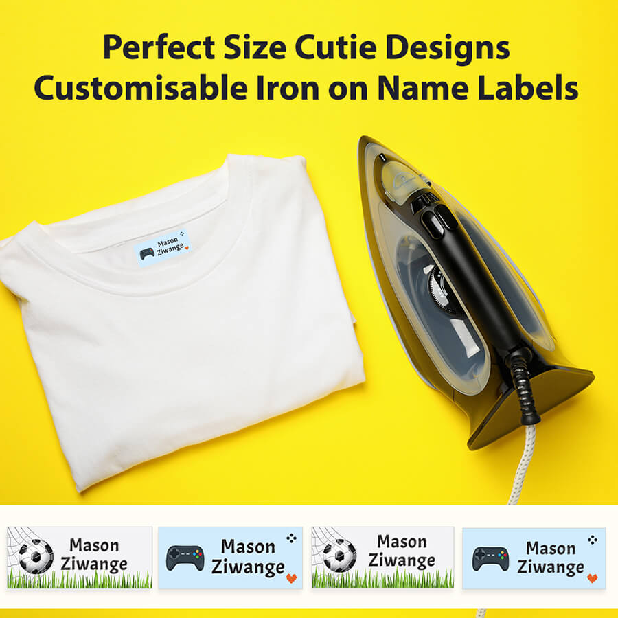 Iron On Label - Standard - Designer