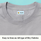 Iron-on name labels for baby clothes