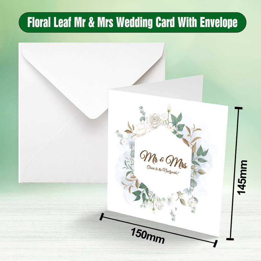 Mr & Mrs greeting card