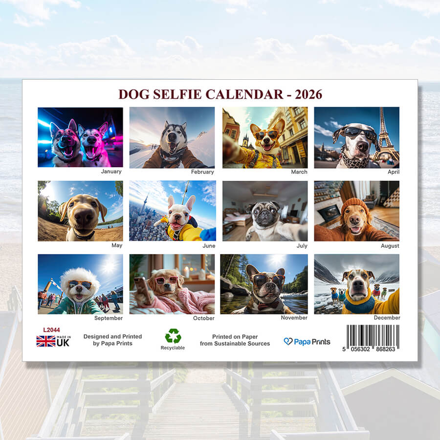 Pet Lover Dog Calendar 2026