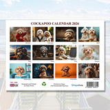 Cockapoo 2026 calendar for dog lovers UK