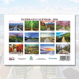 calendar 2026 with scenic landscape photos