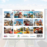 Playful Cat Selfie 2026 Calendar
