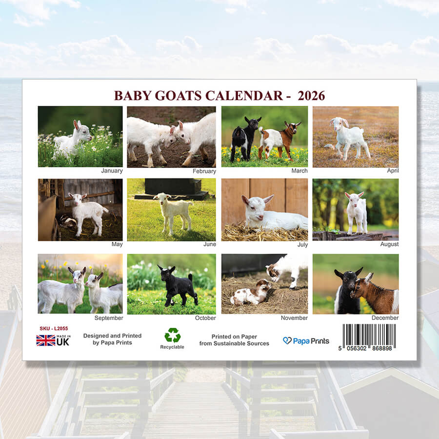 A3 Wall Planner with UK Holidays