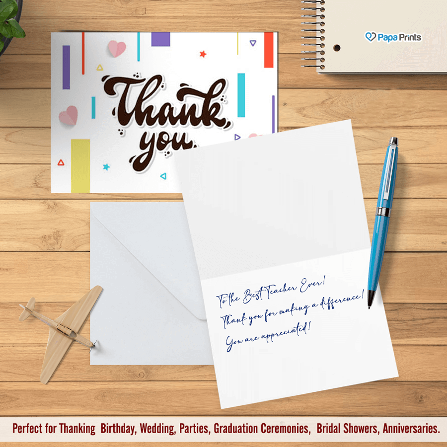 Simplicity in Gratitude: Minimalist Thank You Card Collection