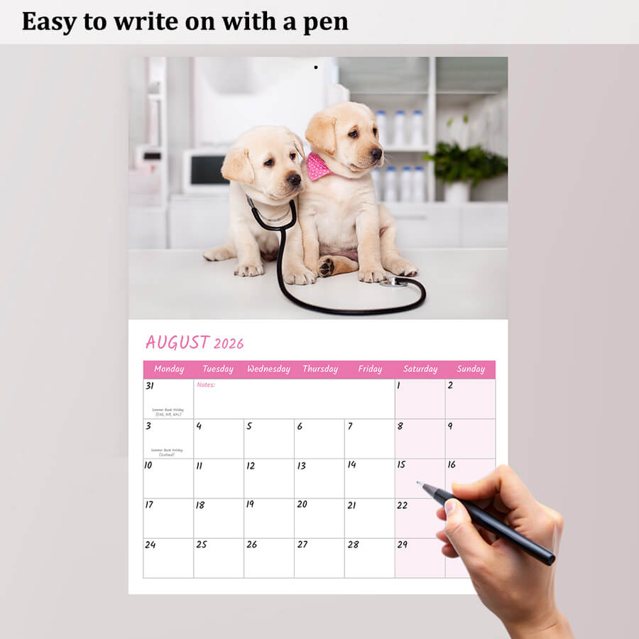  wall calendars with dogs