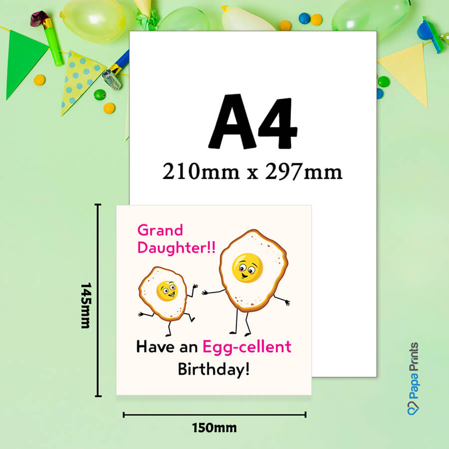An Egg-Cellent Day for Celebrations Greeting Card