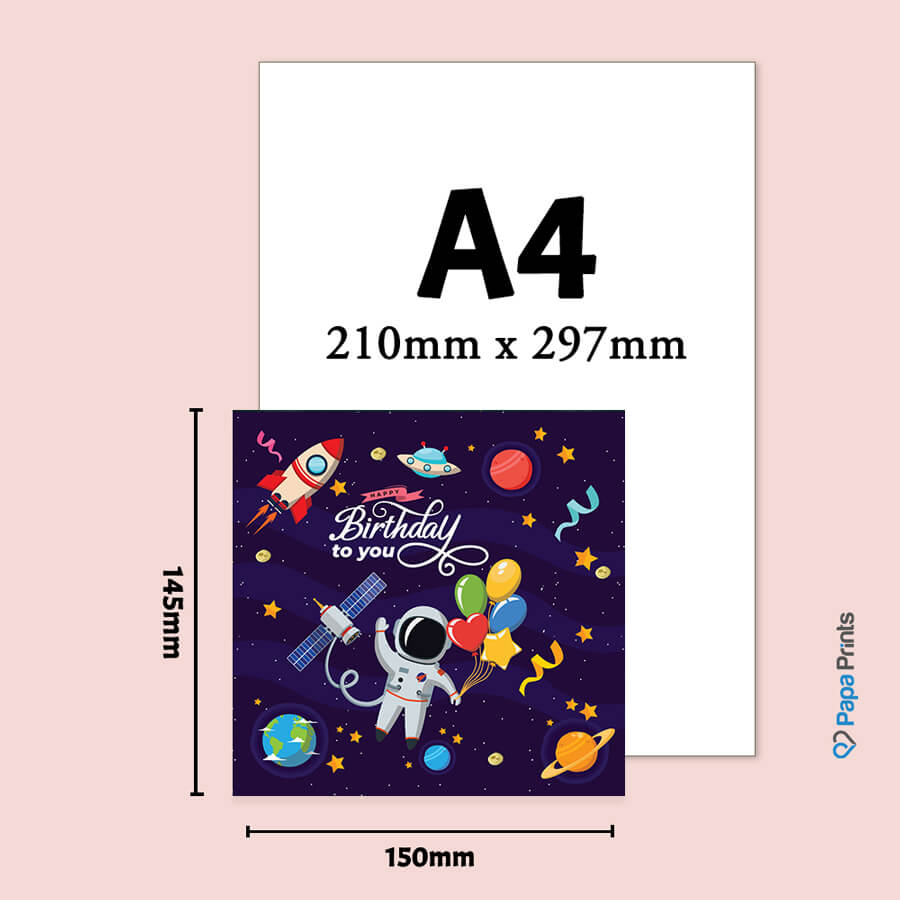 Cute And Colorful Kids Birthday Cards