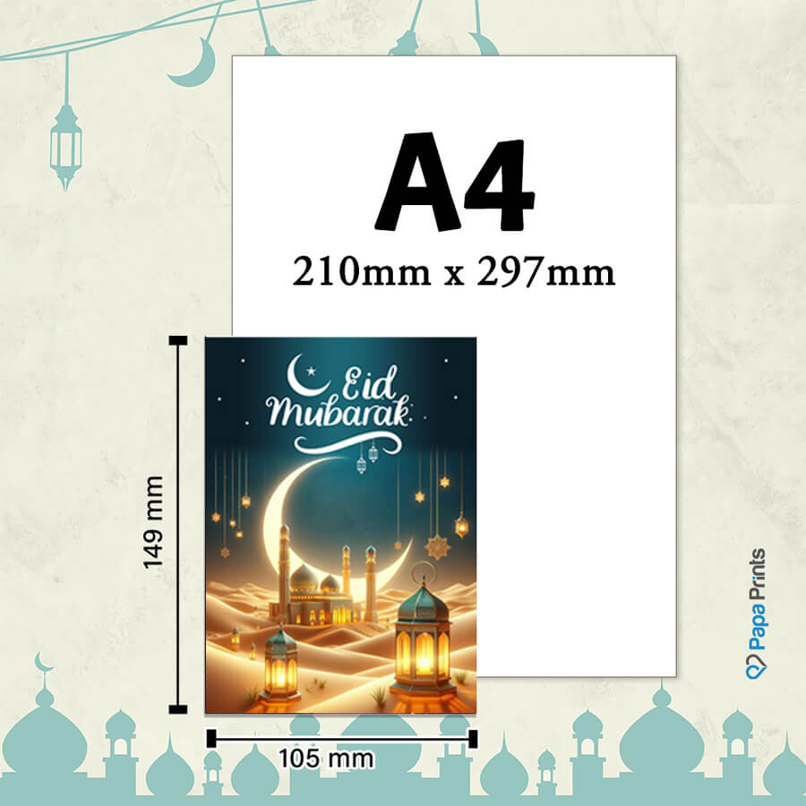 Eid Mubarak Greeting Cards - Celebrate Ramadan with Joy!