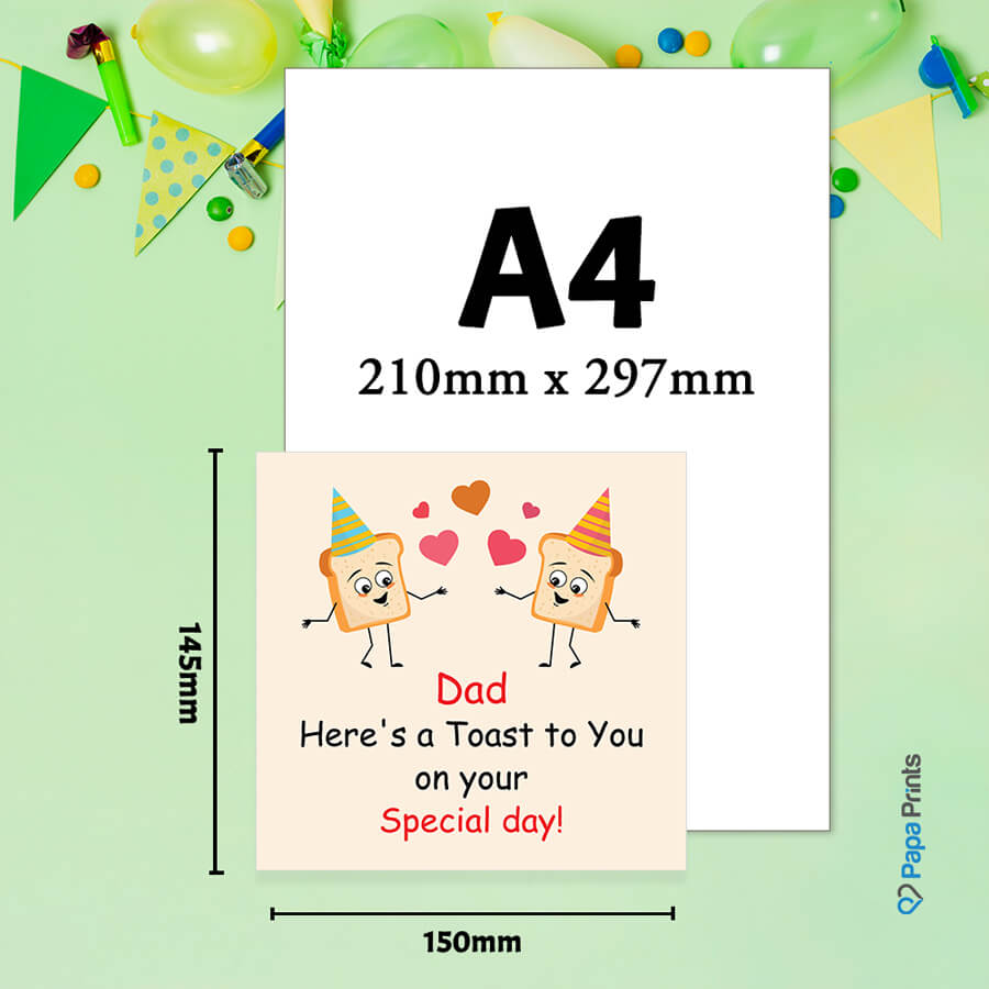 Humorous Toast Greeting Cards