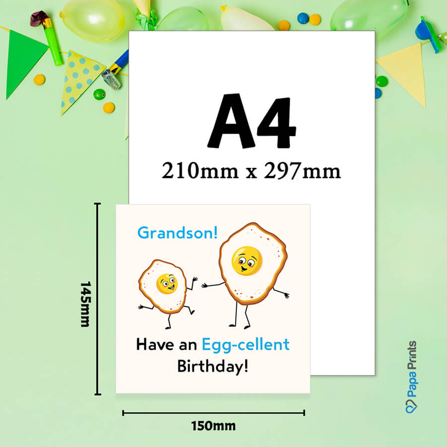 An Egg-Cellent Day for Celebrations Greeting Card