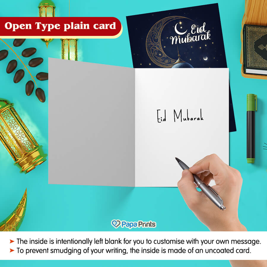 Eid Mubarak Greeting Cards - Celebrate Ramadan with Joy!
