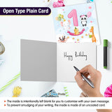 Animal Theme 1st Birthday Card For Boy And Girl