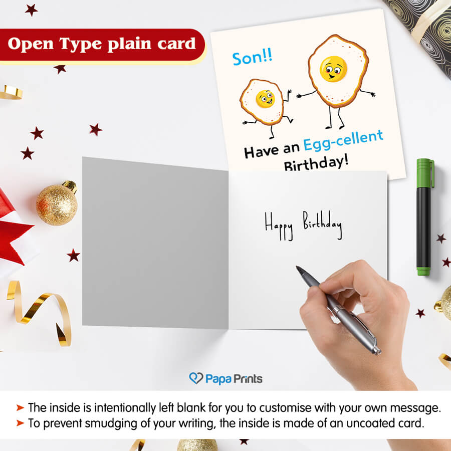 An Egg-Cellent Day for Celebrations Greeting Card