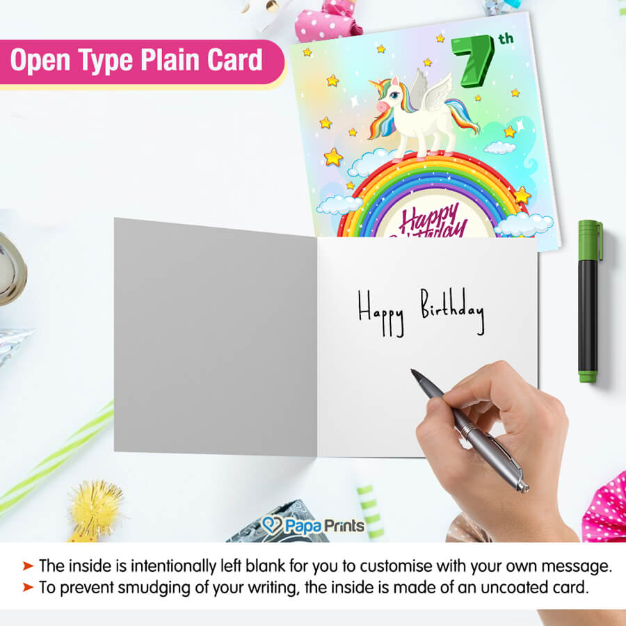 Magical Milestones: Unicorn Age-Wise Birthday Cards (Ages 1-15)