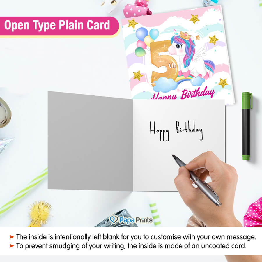 Magical Milestones: Unicorn Age-Wise Birthday Cards (Ages 1-15)