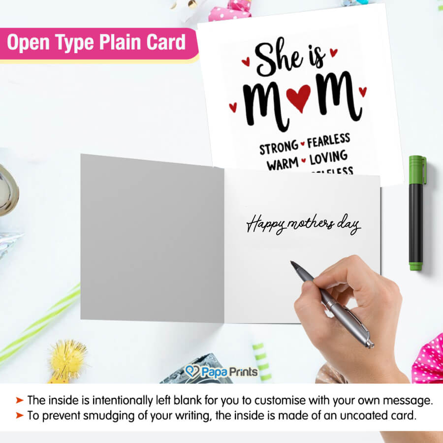 Mum greeting card for Mother’s Day