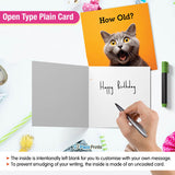 Humorous Cat Age Birthday Card