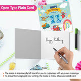 Vibrant Vehicle Birthday Cards for Kids (Ages 1-15)