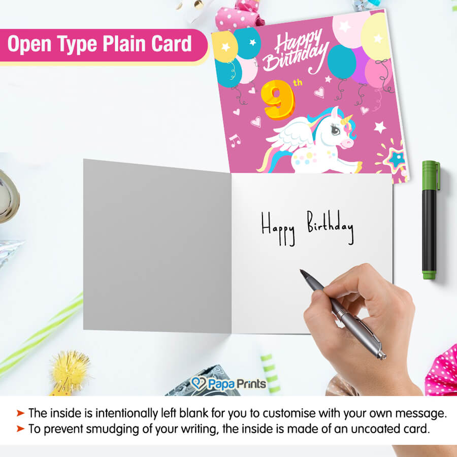 Magical Milestones: Unicorn Age-Wise Birthday Cards (Ages 1-15)