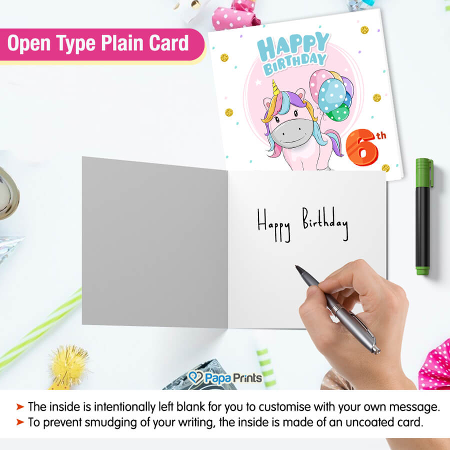 Magical Milestones: Unicorn Age-Wise Birthday Cards (Ages 1-15)