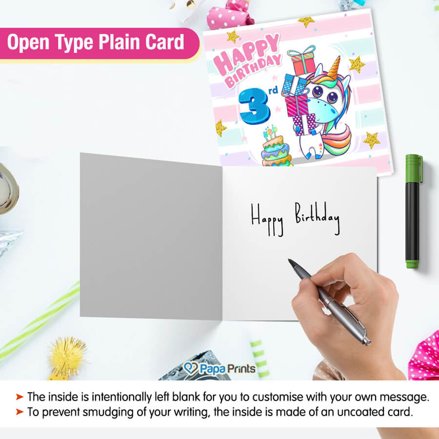 Magical Milestones: Unicorn Age-Wise Birthday Cards (Ages 1-15)