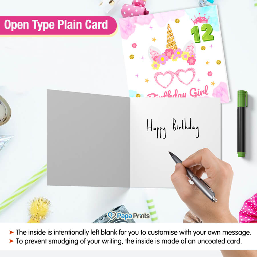 Magical Milestones: Unicorn Age-Wise Birthday Cards (Ages 1-15)