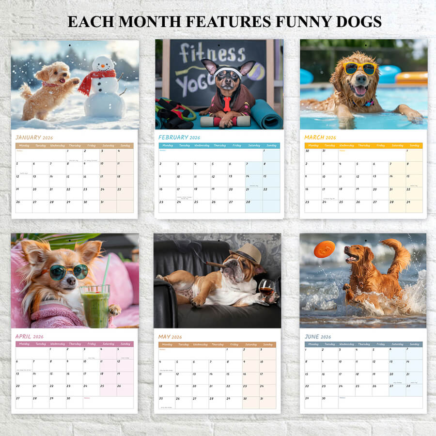 2025 Crazy Canines Dog Lovers Calendars