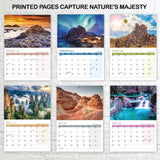 Monthly Natural Wonders Calendar 2026