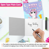 Magical Milestones: Unicorn Age-Wise Birthday Cards (Ages 1-15)