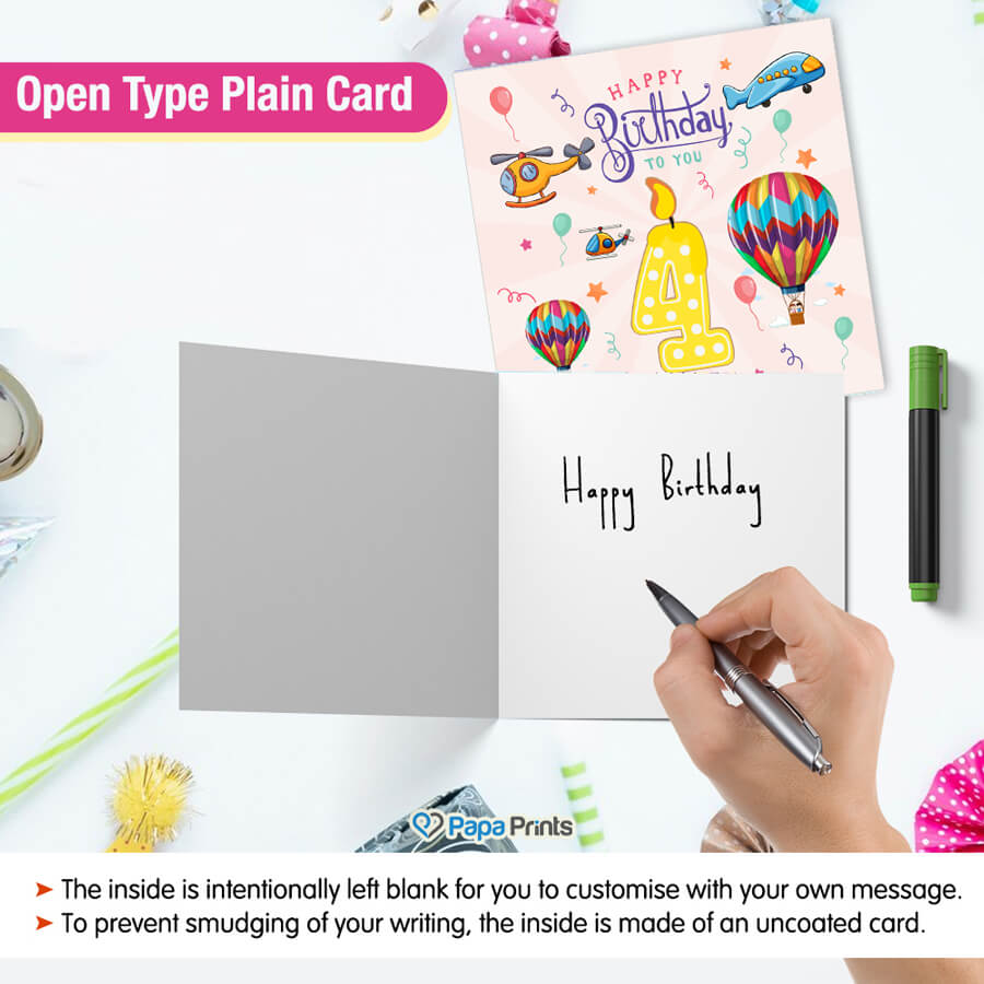 Vibrant Vehicle Birthday Cards for Kids (Ages 1-15)