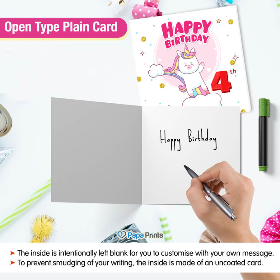 Magical Milestones: Unicorn Age-Wise Birthday Cards (Ages 1-15)