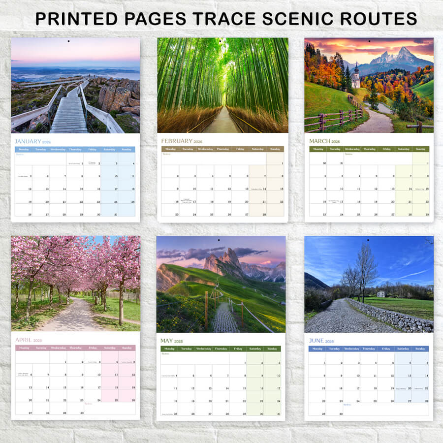 wall calendar 2026 