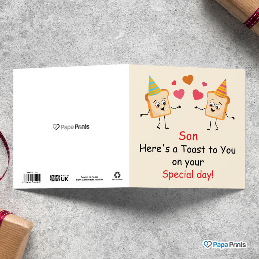 Humorous Toast Greeting Cards